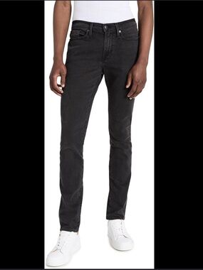 FRAME Denim Men's Skinny Jeans in Charcoal